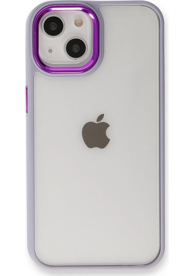 Newface Apple, Uyumlu iPhone 14 Plus Kılıf Dora Kapak Semeglbl - 12 - Lila