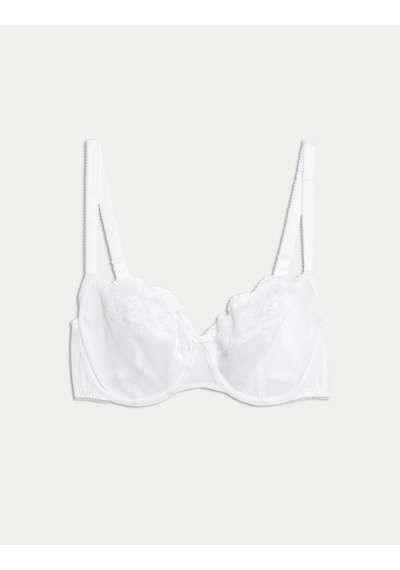 Marks & Spencer Jasmine Dantelli Destekli Sütyen T33002402 Beyaz