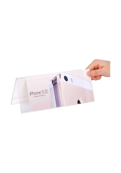 A Tipi Yatay Pleksi Föylük 21x10.5cm 25li Paket Şeffaf