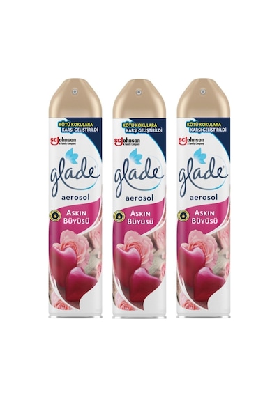 Aerosol Oda Kokusu Aşkın Büyüsü 300 Ml X 3 Adet Diğer