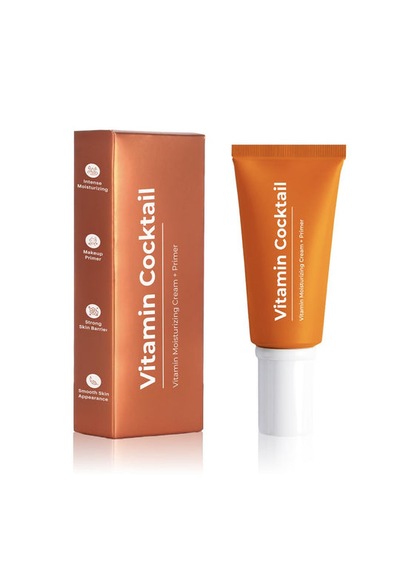 Yoğun Nemlendirici Yüz Kremi Vitamin C+ B3+ E & Makyaj Bazı