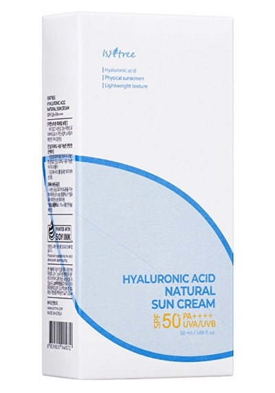 Isntree Hyalüronik Asitli Doğal Güneş Kremi Spf 50+ Pa++++ 50 Ml