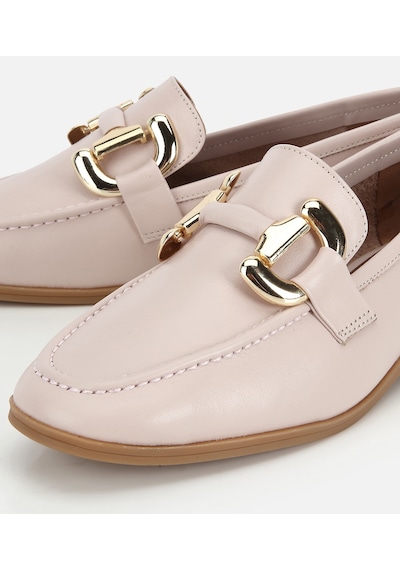 Hotiç Kadın Deri Bej Toka Detaylı Klasik Loafer 01ayh321830a700 01ayh321830a700 Bej