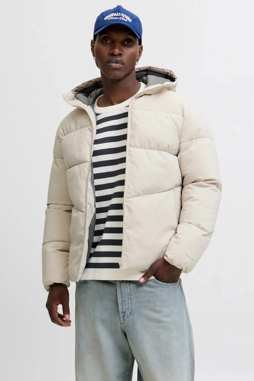 Jack & Jones Erkek Jjglobal Kapüşonlu Şişme Mont 12283517 Ekru Ekru Jack & Jones Erkek Jjglobal Kapüşonlu Şişme Mont 12283517 Ekru Ekru