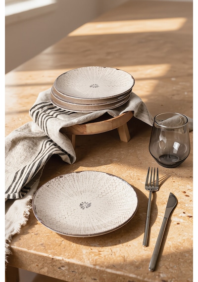 Keramika Forest Line Deep Pasta Tabağı 20 Cm 4 Adet 23444 Çok renkli