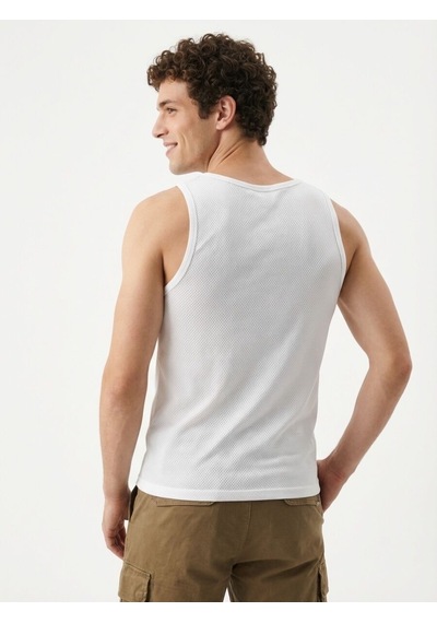 LOFT Regular Fit Erkek Atlet Lf2042399 Q1.v1 Beyaz