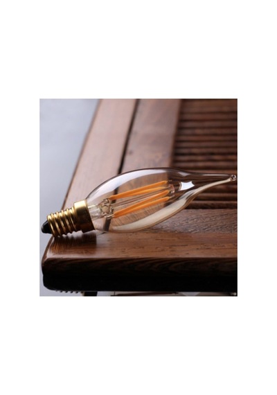 Tr 4w Rustik Kıvrık Dekoratif Led Ampul 2700k Amber Ct-4281 Genel