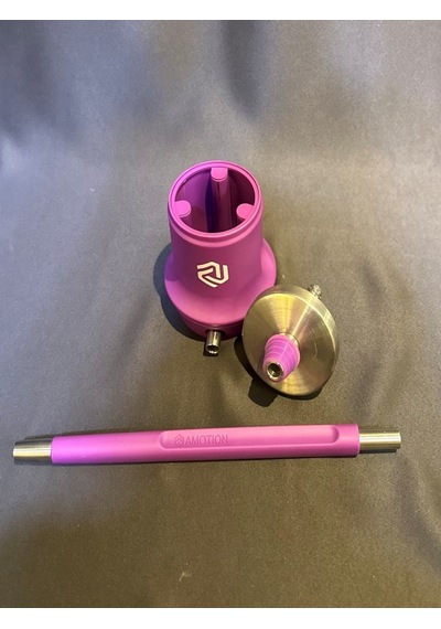 Amotion Mor Mini Nargile Takımı