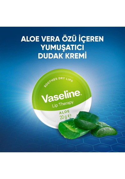 Lip Therapy Yumuşatıcı Dudak Kremi Aloe Vera 20 G