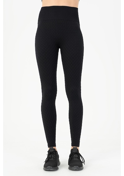 Maraton Active Slimfit Kadın Koşu Siyah Tayt 812093 SiYAH