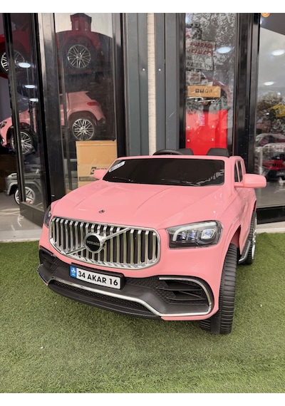 Volvo Akülü Araba 0-6 Yaş Pembe
