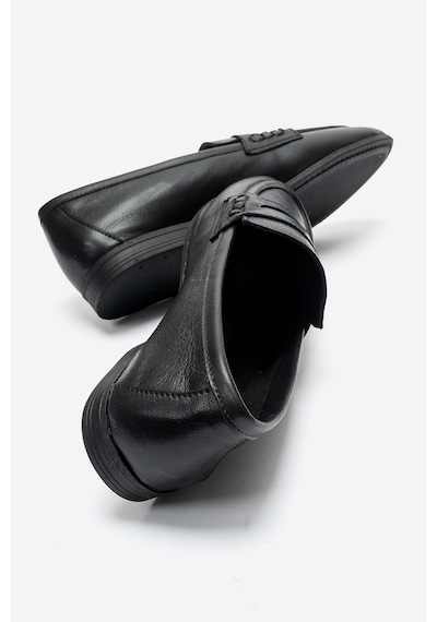 De Marscha Hakiki Deri Kadın Loafer Siyah Toscana 1961 Sıyah