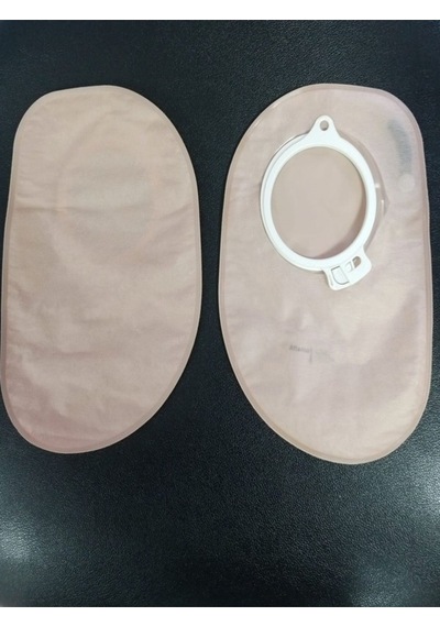 2-parça Kapalı Boşaltmasız Kolostomi İleostomi Torbası 60 Mm 17652 1 Kutu 30 Adet