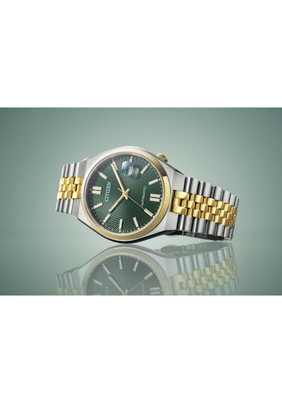 Citizen Tsuyosa 60 Two Tone Nk0024-54x Otomatik Erkek Kol Saati Çok Renkli