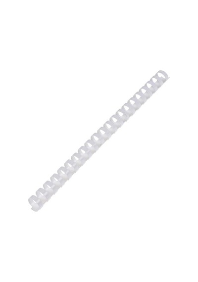 Teknomeda Sarff 16Mm.Beyaz Delux Plastik Spiral 100 Adet