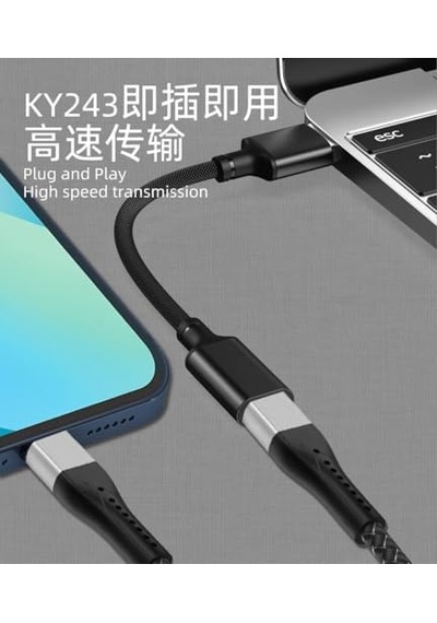 Usb To Type C Şarj Ve Data Çevirici Pd Dönüştürücü, Skartlar Kırılır Ama Kablo Bükülebildiği İçin Kırılmaz Tak Kullan Tak Çalıştır Uzun Ömürlü Kullanabileceğiniz Dönüştürücü Ve Aktarım Kablosu 243