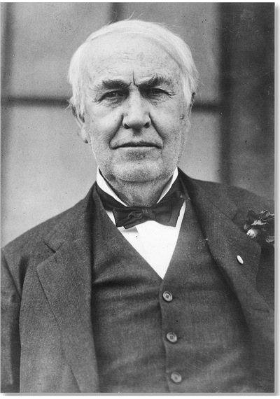 Cakasepetim Thomas Edison Papyon Takım Elbise Ahşap Mdf Tablo