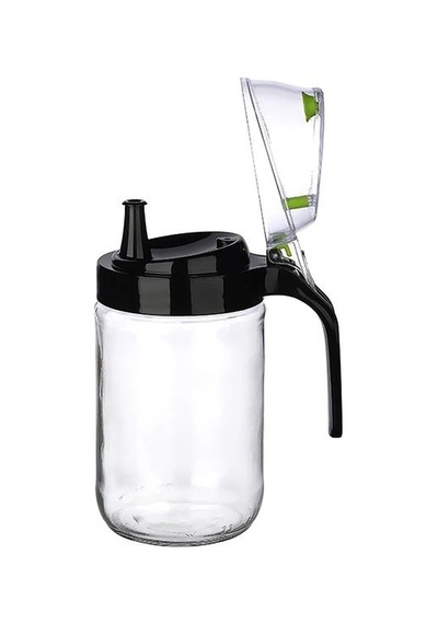 Ers Cam Yağdanlık - Kulplu Sirkelik Sosluk 660ml Çok Renkli