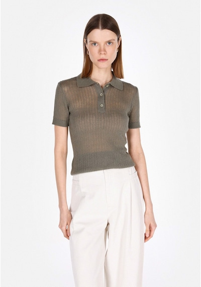 Colin's Colins Slim Fit Kadın Yeşil Kazak Cl1073277 Cl1073277 Q1.v2 Sag Sage Çok Renkli