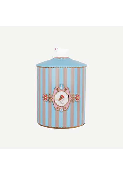 Pip Studio Mavi Haki Porselen Saklama Kabı 1300 Ml