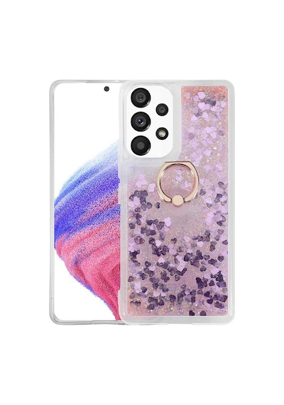 Zore Galaxy Uyumlu A33 5g Kılıf Msra Milce Kapak - Pembe Pembe
