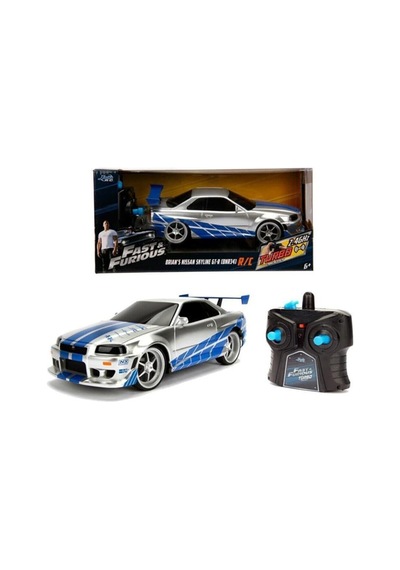 Hızlı Ve Öfkeli Fast & Furious Rc Nissan Skyline Gtr 1:16 Uzaktan Kumandalı Araba