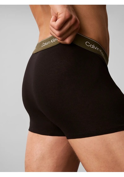Calvin Klein Relaxed Fıt Trunk 5p, 4mn Siyah Erkek 5'li Boxer