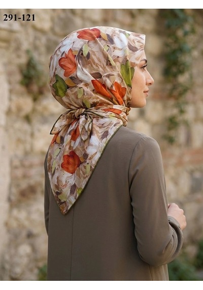 Rozella Eşarp Rozella Soft Pamuk Eşarp 291-121 Çok Renkli