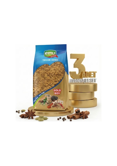 Emu Tavuk Sosu 3x150 Gr
