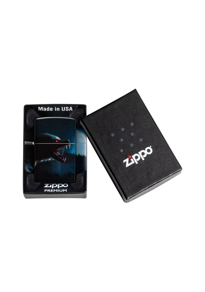 Zippo Horror Wolf Dizayn Çakmak Beyaz