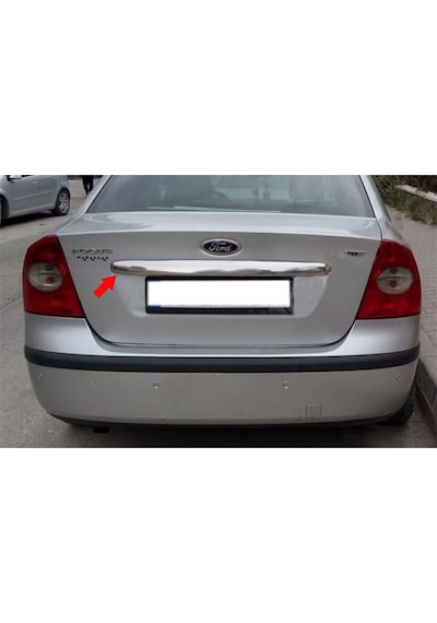 Markadan Ford Focus Sedan Krom Bagaj Çıtası 2005-2011 Paslanmaz Ç