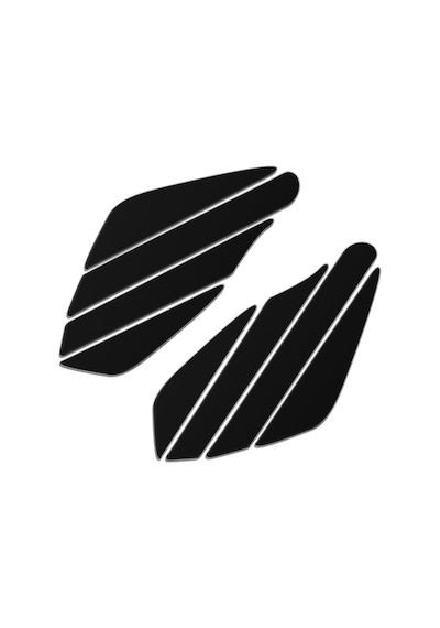 Stripe Black Depo Yan Pad Universal Redline Grafk