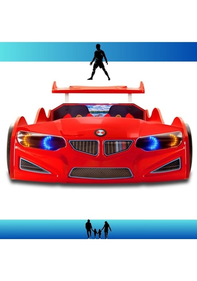 Gt1 - Eko Arabalı Karyola Kırmızı Diğer Gt1 - Eko Arabalı Karyola Kırmızı Diğer