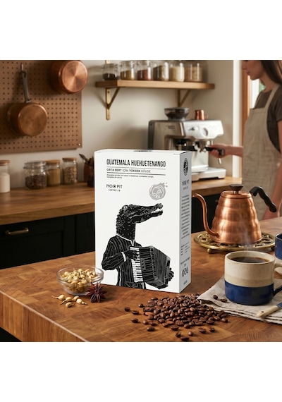 Noir Pit Coffee Co. Guatemala Ve Dark Italian Çekirdek Kahve 2x250 G Diğer