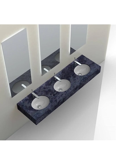 Turkuaz Cerastyle Tezgahaltı Lavabo 44x34 Cm Parlak Beyaz