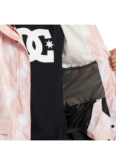 Dc Dc Kadın Snowboard Ceketi Cruiser Pembe Desenli Xmmz Pembe