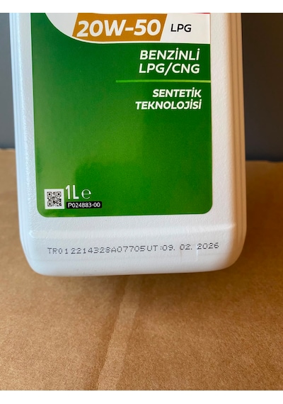 Castrol Gtx 20W-50 Lpg Uyumlu Sentetik Motor Yağı