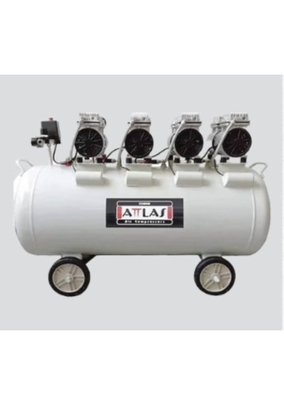 Attlas SC 40200 Monofaze Sessiz Kompresör 200 L 4.0 Hp