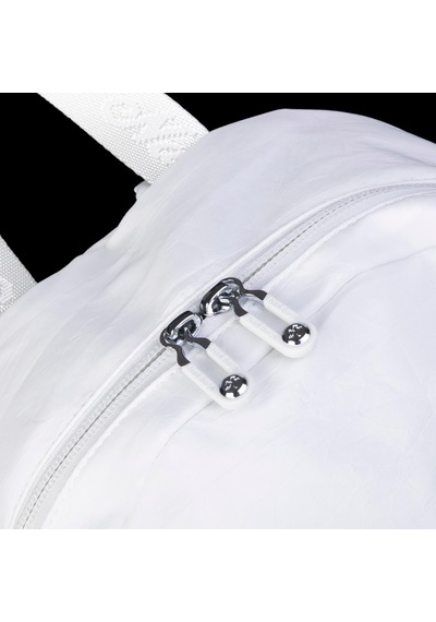 Nas Bag Unisex Büyük Boy Çok Gözlü Su Geçirmez Sırt Çantası Beyaz