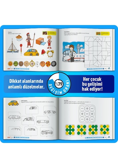 Adeda Dikkati Güçlendirme Seti Mixt 6-7  Yaş