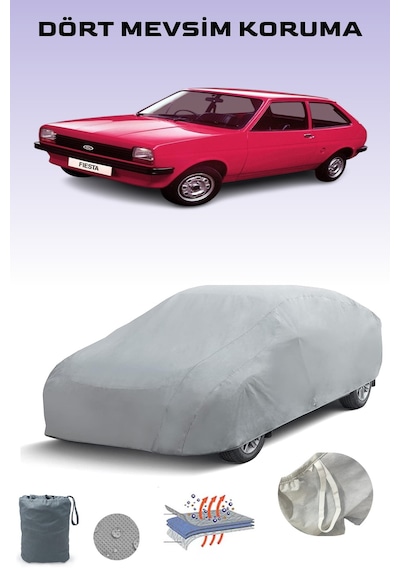Fiesta 3 Kapılı 1976 - 1983 Araba Brandası Oto Branda Gri