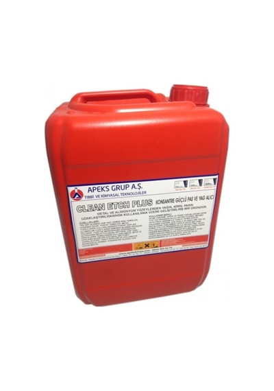Güçlü Yağ ve Pas Alıcı Clean Etch Plus 10 Kg