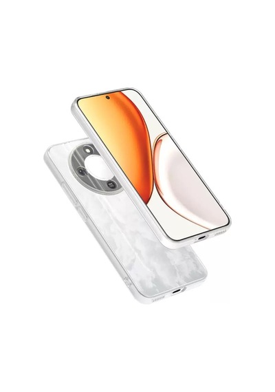 Honor Magic 8 Lite 5g Kılıf İnce Ve Esnek Şeffaf Süper Silikon