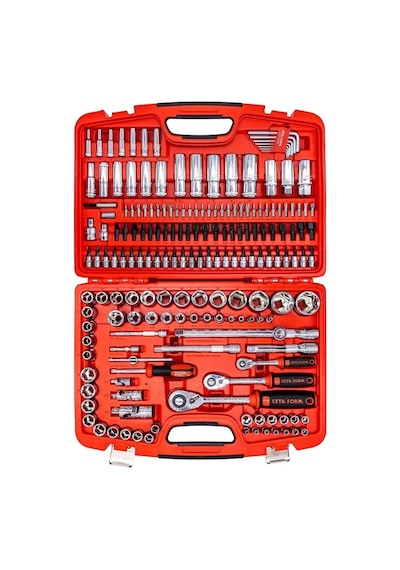 Ceta Form C20-180ph2 180 Parça 1/4"+ 3/8"+ 1/2 Lokma Takımı