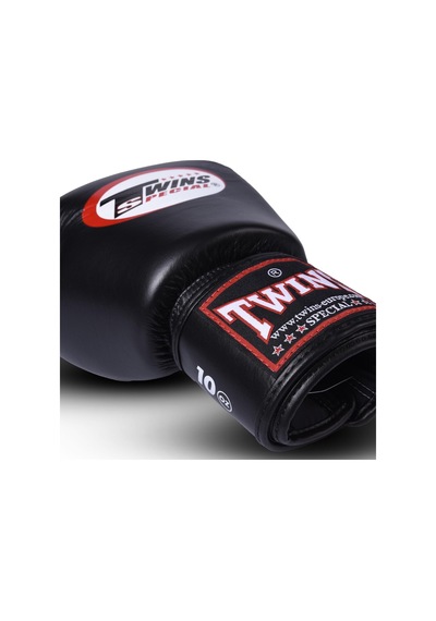 Twins Bgvl3-bk Boks Eldiveni Siyah Deri Muay Thai Eldiveni Siyah