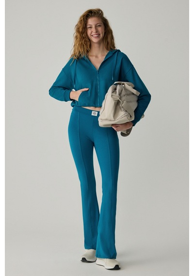 Urban Beat Hılda Kadın Fit & Flare Sportswear Mavi Pantolon Mavi