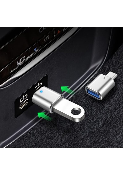 Kyrotech Usb C - Usb Adaptörü, Usb Type C - Usb 3.0 Adaptörü, Led Göstergeli, Dizüstü Bilgisaya