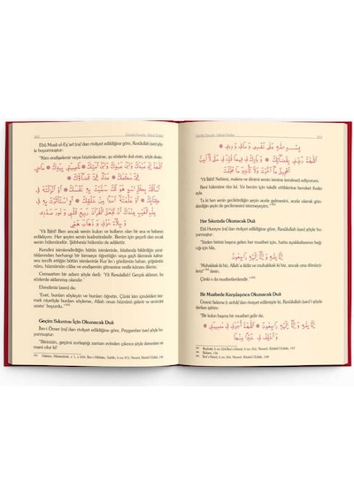 Kaynaklarıyla Büyük Dua Mecmuası (Kırmızı)