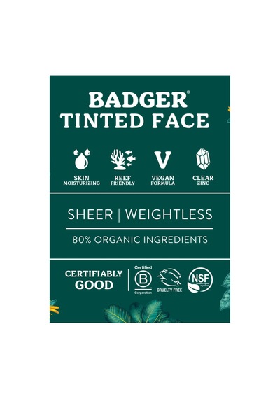 Badger Spf40 Tınted Sunscreen Cream