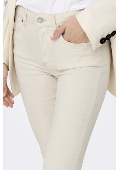 Only Onlblush Mıd Skınny Dnm Dot019 Ekru